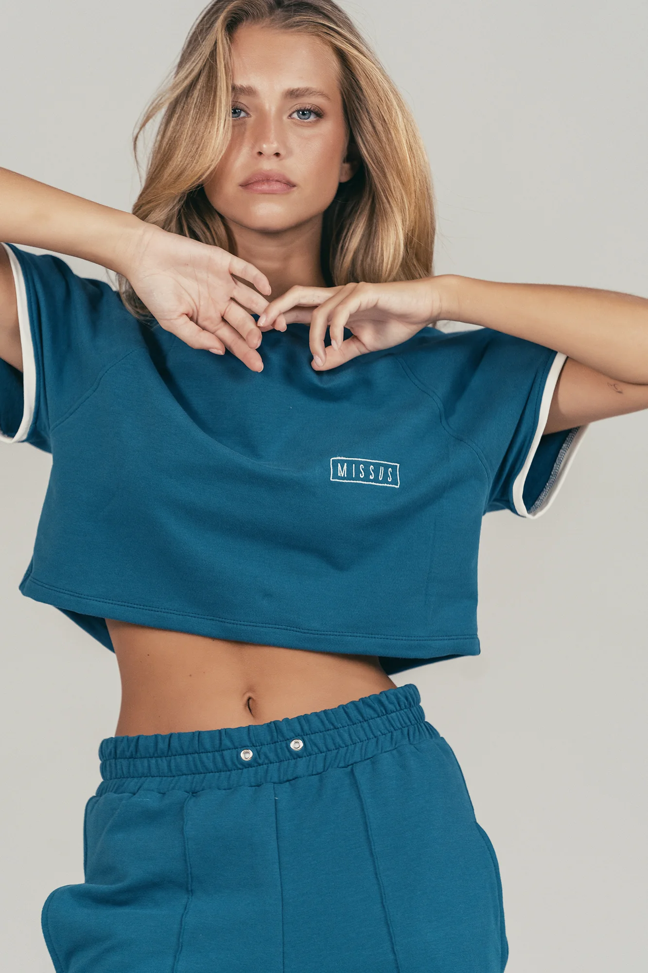 BLUE TRACKSUIT T-SHIRT - Image 3