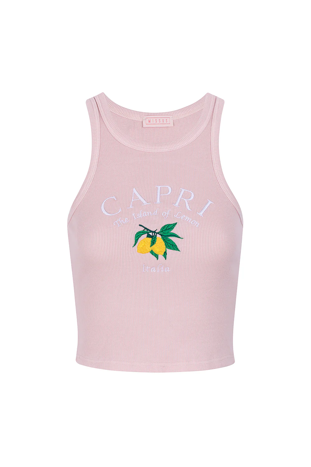 LIGHT PINK CAPRI TANK TOP S1 - Image 9
