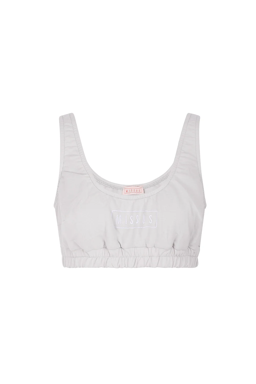 GREY CROP TOP TRACKSUIT - Image 2