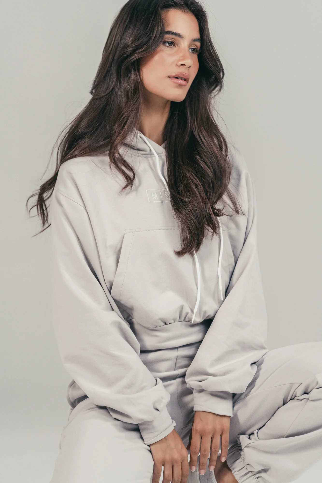 GREY TRACKSUIT HOODIE - Image 4