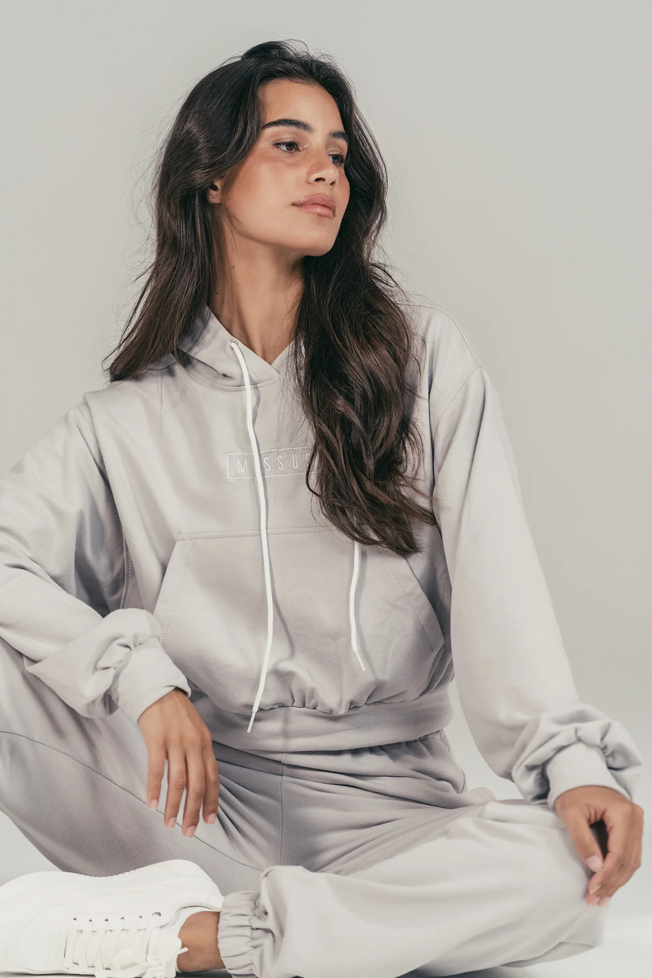 GREY TRACKSUIT HOODIE - Image 5
