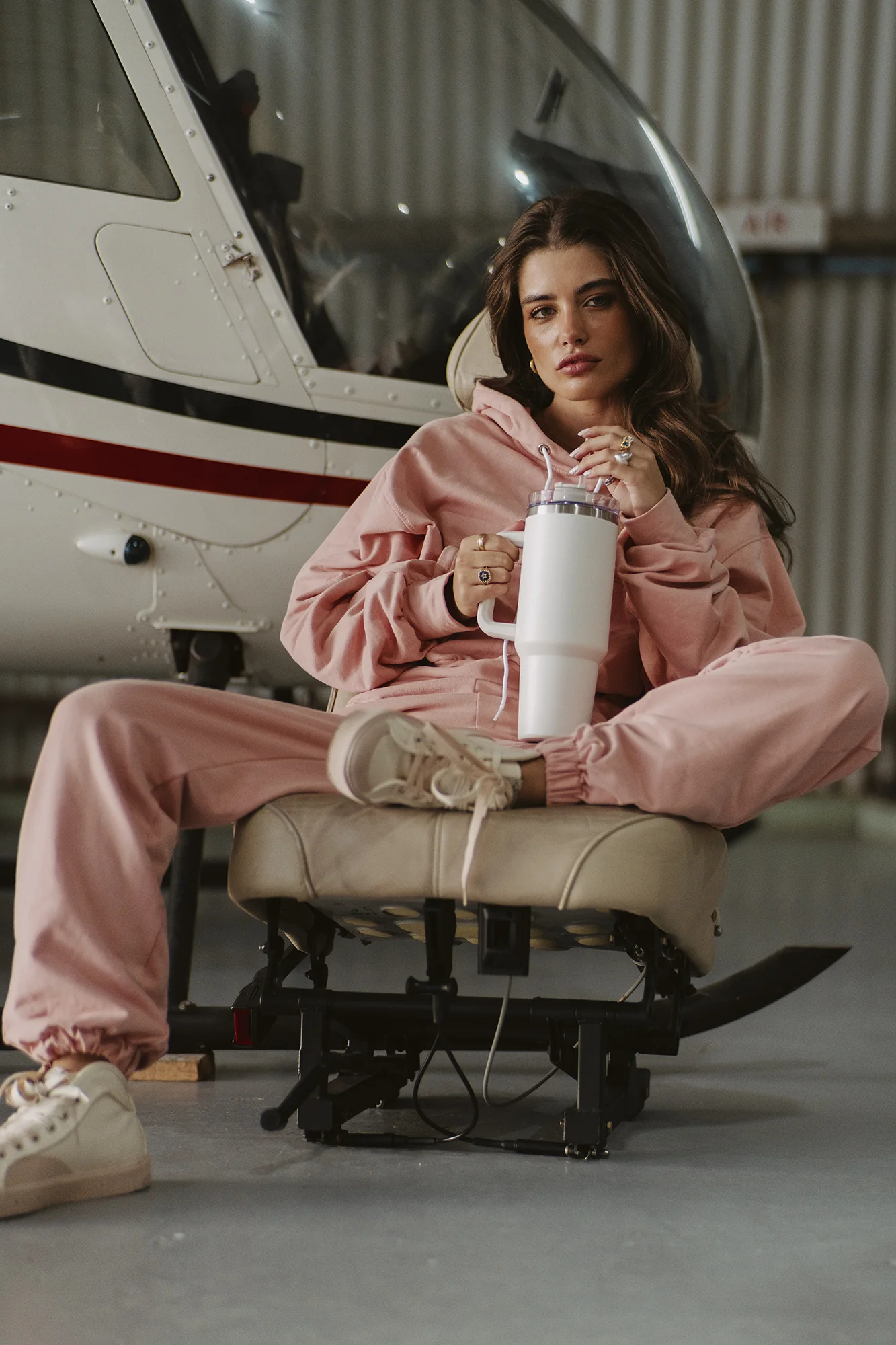 PINK TRACKSUIT SWEATPANTS - Image 5