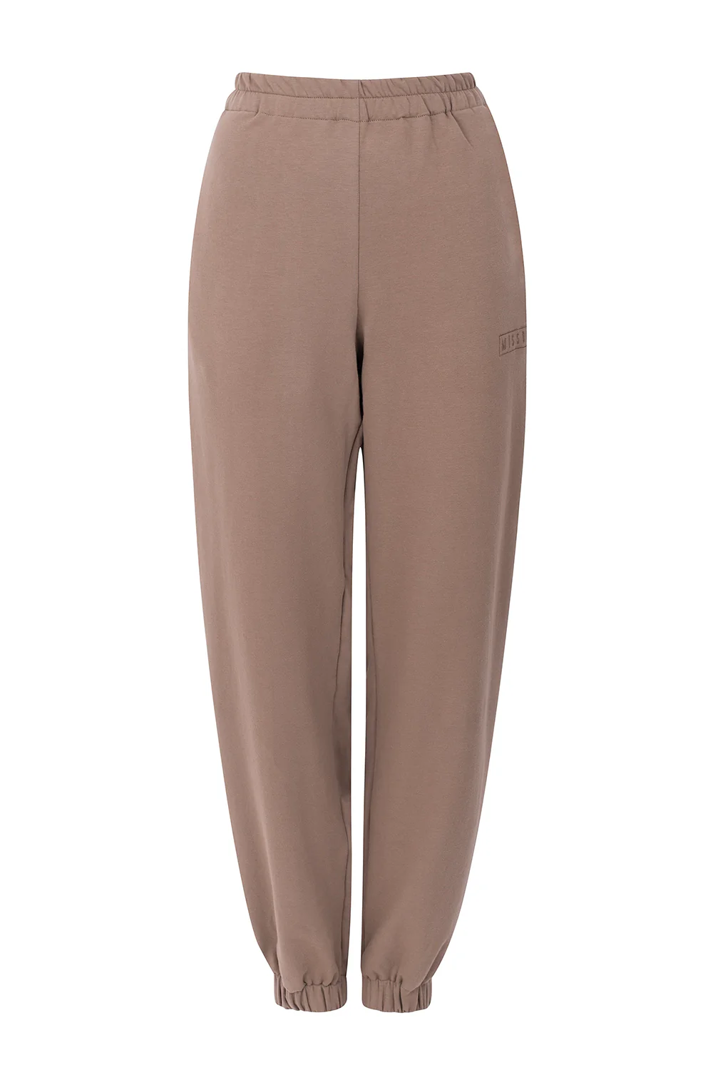 TAUPE TRACKSUIT SWEATPANTS - Image 2
